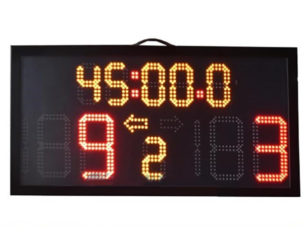 籃球足球小型通用多功能電子記分牌GX-XTH05W10