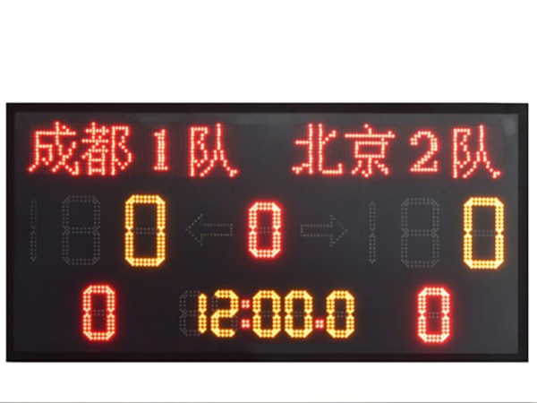 多功能籃球電子記分牌GX-XTH8W16