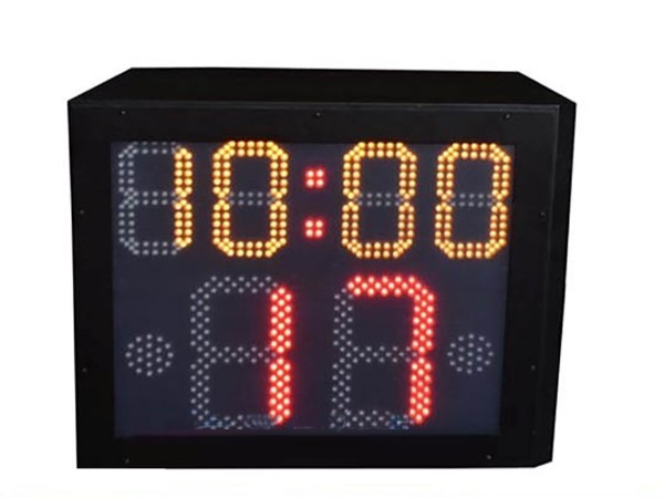 四面籃球24秒計時器帶14秒規(guī)則GX-XT424